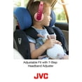 thumbnail image 7 of JVC Bluetooth Kids Headphones, 16 Hours Play time, Active Volume Limiter, Comfortable and Easy-to-Clean Soft Ear Pads, 7-Step Length Adjuster, Fun Stickers Included - HAKD10WP (Pink), 7 of 7