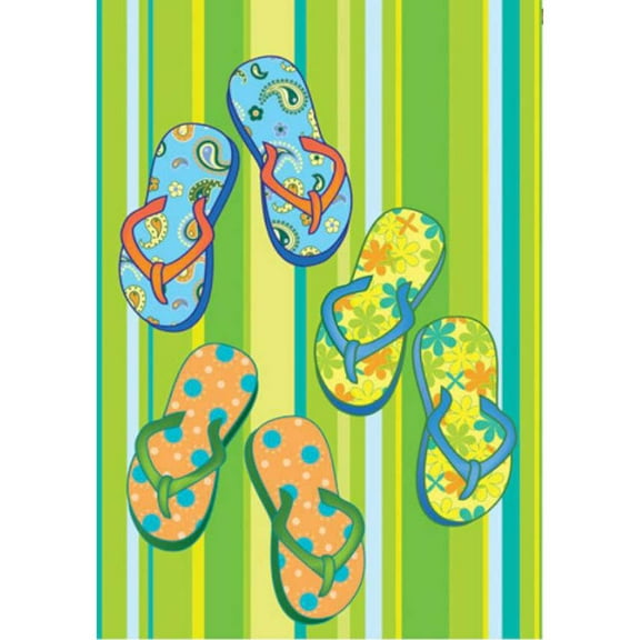 Premier Brilliance House Flag - Summer Flip Flops