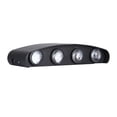 thumbnail image 2 of Luces de pared LED Jadeshay arriba y abajo Aplique de pared negro IP65, 2 of 8