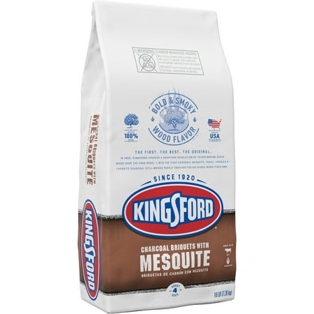 Kingsford Charcoal Briquettes with Mesquite, 16 (Best Of The West Mesquite Lump Charcoal)