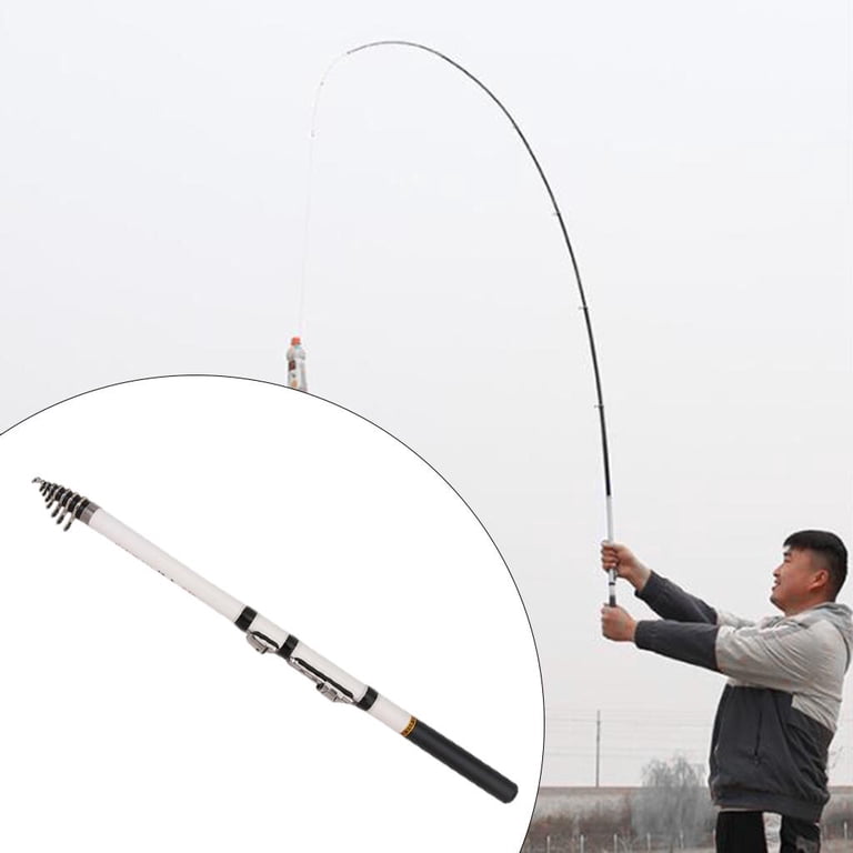 blue sadine telescope fishing cabon rod bait casting pesca peche LUCBEI Telescopic Fishing Pole Deep-Sea Fishing Jigging Rod 1.65m Lure Weight 300-1000g Boat Spinning Rod for Fishing Tuna Fishing Rod and Reel (Color : 1.65m Casting Rod) Reaction Tackle Telescopic Carbon Spinning Rod collapses to a fraction of its length for easy travel and backpacking Blue Rock Carbon Fishing Rod