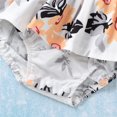 thumbnail image 5 of Seyurigaoka Baby Girls Princess Sleeveless Romper with Sequins, Cherry Print, 5 of 8