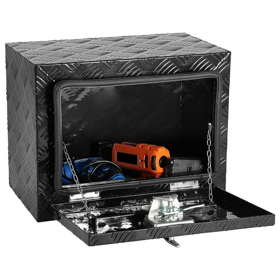 VEVOR Underbody Aluminum Truck Tool Box 18" x 12" x 14" Trailer RV Tool Storage