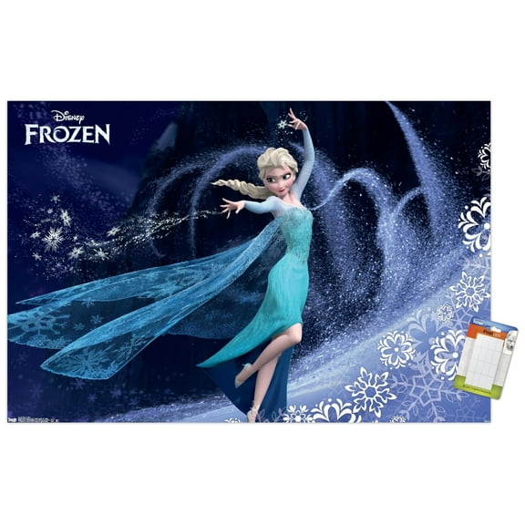 Disney Frozen - Elsa Wall Poster, 14.725" x 22.375"