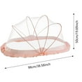 thumbnail image 2 of Baby Crib Net Portable Foldable Bed Tent with Dense Mesh for Travel Camping Napping Indoor Outdoor Use, 2 of 3