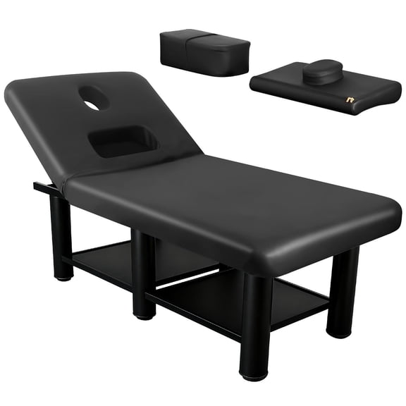Esthetician Bed, Spa Bed, Portable Massage Table, Facial Bed, Tattoo Bed, Beauty Bed, Height Adjustable Multi-Function with Non-Woven Bag, for Physical Therapy