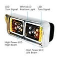 thumbnail image 5 of United Pacific 35825 Projection Headlight Assembly   Lh, Led, 4 X 6", Black, 5 of 5