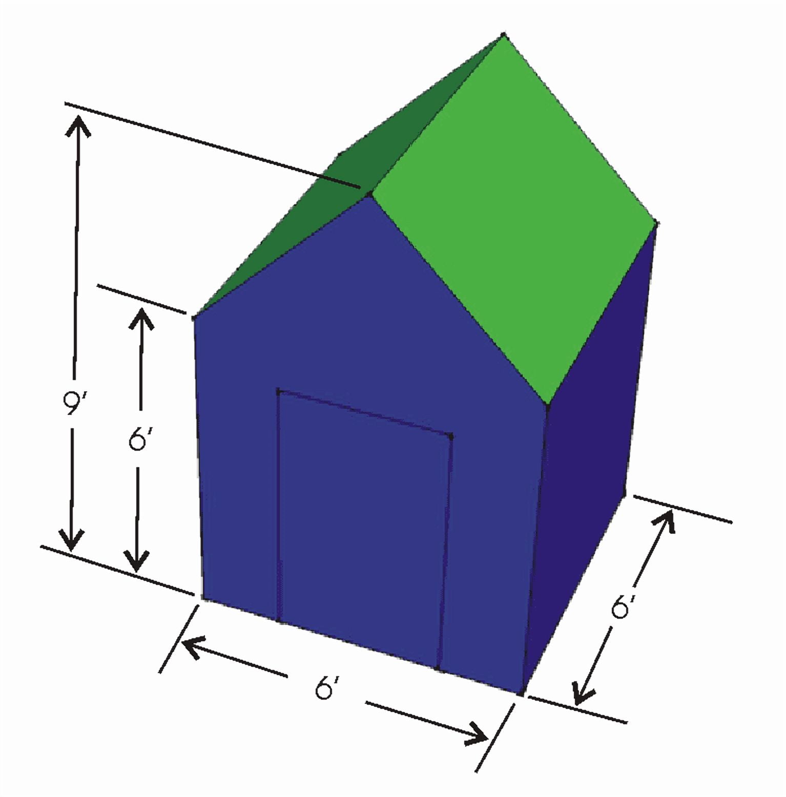 6X6 GREENHOUSE - DIY FRAMING BRACKET KIT