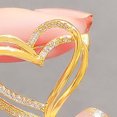 thumbnail image 7 of Grofry Double Heart Brooch Elegant Rust-proof Alloy Pin for Women Versatile Wedding Corsage Accessory, 7 of 7