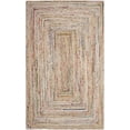 thumbnail image 2 of Aizza Trends Handmade Hand Braided Natural Jute and Cotton Floor Area Rug | Floor Carpet Rug | Floor Mat | Home Decore Rug, 2 of 5