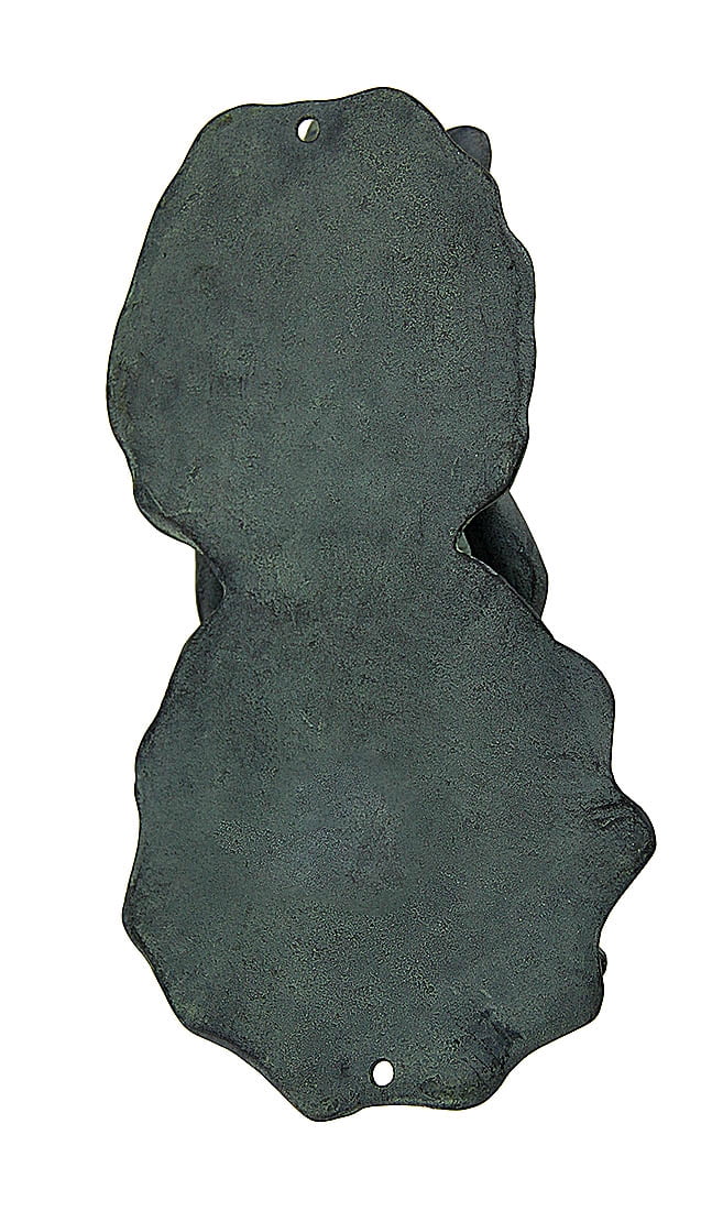 Nose to Petal Frog /&Flower Verdigris Finish Cast Aluminum Door Knock