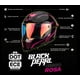 thumbnail image 3 of Casco Integral Black Pearl Solid Negro Rosado Brillo M, 3 of 8