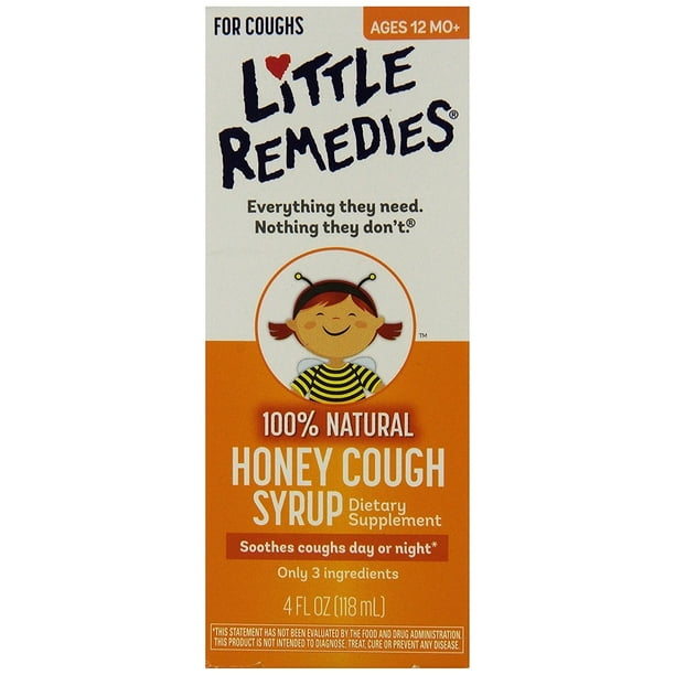 Little Remedies Honey Cough Syrup, 4 Fluid Ounce