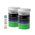 AccuChek Smart View Blood Glucose Test Strips, 100 Ct