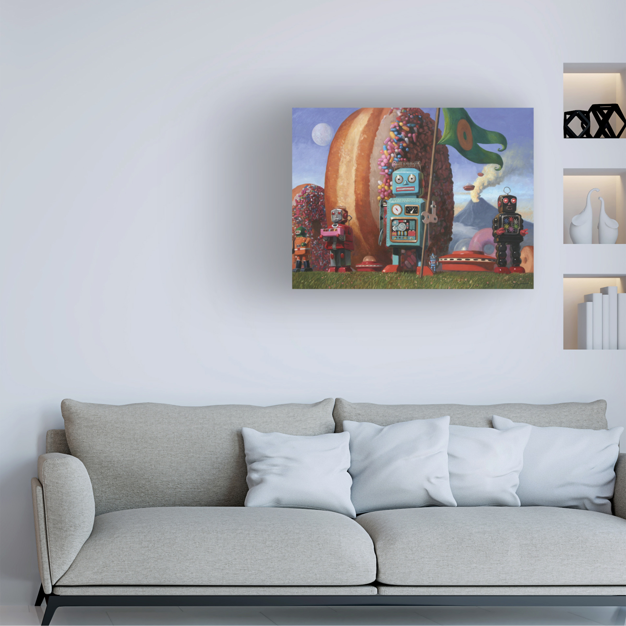 Eric Joyner 'Landing Party' Canvas Art
