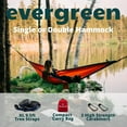 thumbnail image 2 of Evergreen Lightweight Camping Hammock, 2 of 9