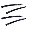thumbnail image 1 of 4 Piezas Horquillas de Diamantes de Imitación Negras Horquillas Negras Horquillas de Diamantes de Cristal Brillantes para Mujer Pasadores de Pelo Decorativos de Metal para Decoración Accesorios para e, 1 of 5
