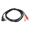 thumbnail image 4 of 2RCA Cable de Conexión, Enchufe y Juego Din 5pin Macho A 2RCA Cable Femenino 90 Grados Alta Precisión de Doble Kindaje para Equipos AV, 4 of 7