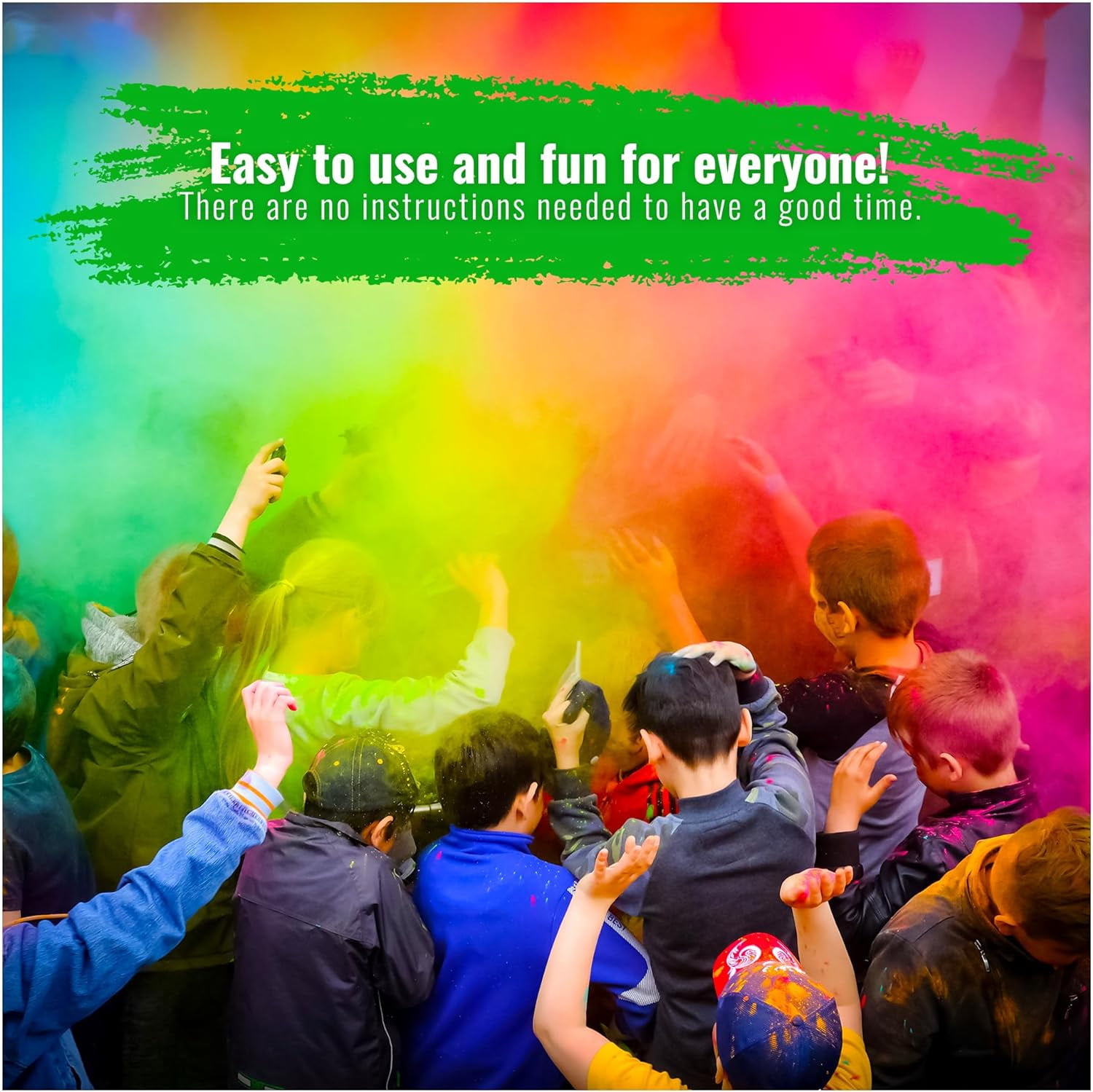 Color Blaze Green Color Powder 5 Pounds Fun Runs Holi Festivals Color Wars