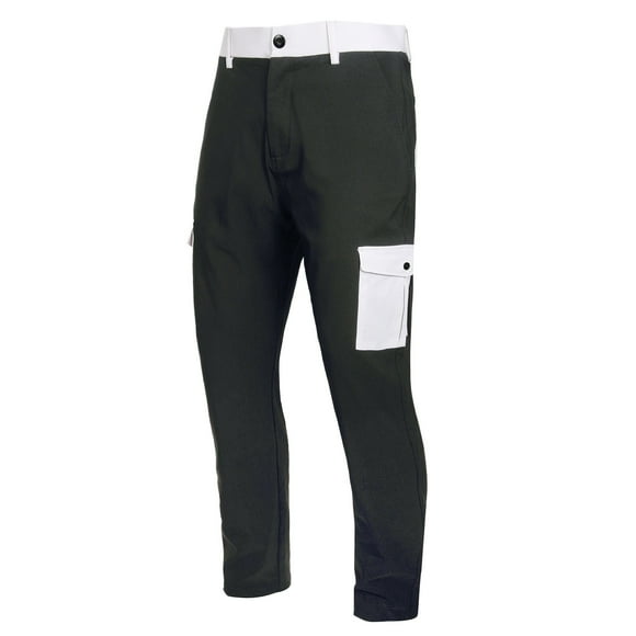 JHLZHS Men Cargo Pants Big and Tall Men's Tracksuit Pants Stretch Slim Foot Fitness Training Running Pants Mens Black Sweatpants Mens Khaki Pants Stretch Slim Fit
