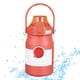 thumbnail image 5 of Botella de agua aislada al vacío de acero inoxidable 316 para aventuras en movimiento Hervidor deportivo rojo bermellón de 1 l, 5 of 8