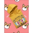 thumbnail image 3 of Cute Corgi Don't Worry Hoodie Women -Image by Shutterstock, Female 4X-Large, 3 of 4