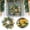 White, variant on 18 Inch Artificial Christmas Wreath with Pine Cones & Berries, Winter Green Leaves Front Door Wreath - Outdoor Indoor Xmas Decor for Wall Window Garden Holiday