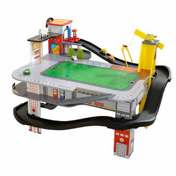 KidKraft Freeway Frenzy Raceway Set and Table