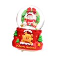 thumbnail image 4 of Sharprepublic Christmas Snow Globes Music Box Birthday Snowman Interior Lighted Snow Globe C, 4 of 8