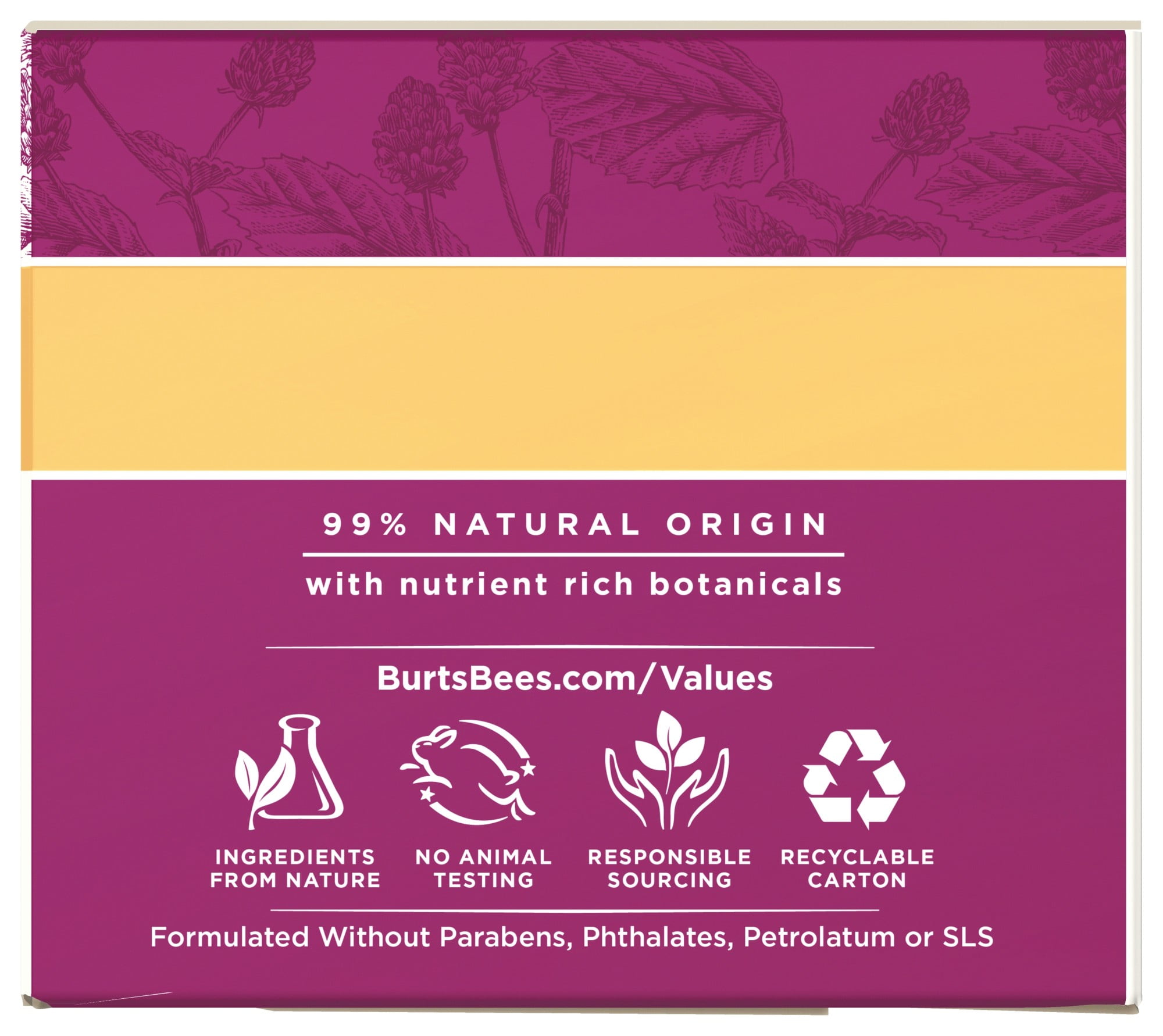 burt's bees renewal night cream