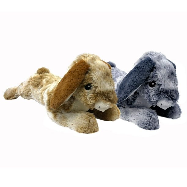Multipet Plush Thumperz Bunny Squeaky Dog Toy, Jumbo, Colors May Vary - Walmart.com - Walmart.com