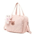 thumbnail image 3 of Bolsa de pañales perfke organizador de productos para bebés Rosa, 3 of 9
