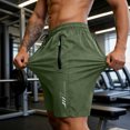 thumbnail image 7 of LWavelet Workout Shorts Men Relaxed Fit Drawstring Running Shorts Breathable Quick Dry Beach Gym Shorts with Pockets, 7 of 7