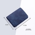 thumbnail image 2 of Casual Portable PU Leather ID Card cover Mini Money Bag Bank Credit Card Bag Business Card Holder Coin Purse Men Wallet Short Wallet DARK COFFEE, 2 of 8