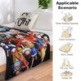 thumbnail image 5 of One Piece Throw Blanket Fleece Blanket for Couch Bed Travel Home, Luxury Plush Cozy Fuzzy Blanket Super Soft Warm Lightweight, 5 of 8