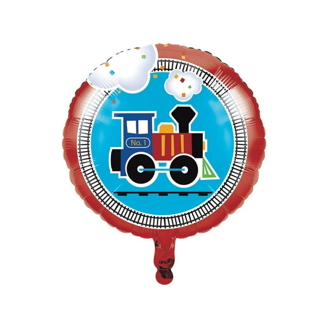 Creative Party All Aboard Train Foil Balloon