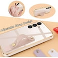 thumbnail image 2 of Compatible with Samsung Galaxy A54 5G Cell Phone Case with Grip Finger Hand Phone Holder Tablet Phone Strap Shockproof Protective Bumper Case-Pink, 2 of 7
