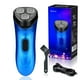 thumbnail image 1 of Afeitadoras para hombres Afeitadoras para hombres Afeitadoras impermeables/recargables para hombres Cuchillas para la cabeza Afeitadoras eléctricas portátiles de viaje, 1 of 7