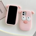 thumbnail image 2 of Case for iPhone 15 Pro Max Case Funny Phone Case Cute iPhone 15 Pro Max Case Pig Kawaii Creative iPhone Case Soft Rubber Bumper Shockproof Cover Protective Case for Women Girls Pink, 2 of 16