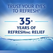 Refresh Optive Lubricant Eye Drops Artificial Tears, 15 ml