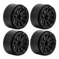 thumbnail image 3 of 4 Pieces 1.9 Inch Beadlock Wheel Rims Durable Plastic Construction for 1:10 1:12 RC Crawler Toy Buggy, 3 of 9