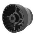 thumbnail image 4 of Wear-resistant Aluminum Alloy Steering Wheel Hub Adapter Boss Kit Black Fits All E30 Vehicles, 4 of 4