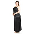 thumbnail image 2 of Vestido de escote drapeado Roman Fashion /Tallas Extras, 2005 (Negro) negro 40, 2 of 6