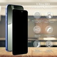 thumbnail image 5 of 3 Pack for iPhone 16 Pro Privacy Screen Protector, Anti Spy Tempered Glass Film 9H Hardness, Shatterproof Scratch Resistant for iPhone 16 Pro, Case Friendly, Black, 5 of 5