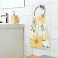 thumbnail image 6 of Dreamtimes Cute Sunflower Cotton Towels Set 2 Pcs Absorbent Hand Towel Face Towels Kitchen Towels Bath Towels for Bathroom Laundry Room Kitchen 16 x 28 Inches, 6 of 7