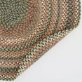 thumbnail image 2 of "Capel American Heritage Braided Area Rug - 5' Round Moss Multi - Traditional Indoor Rug for Living Room", 2 of 5
