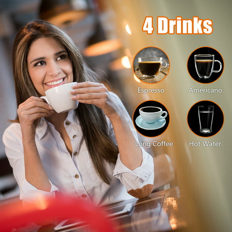 Farenheit Epsilon Super Automatic Coffee Machine, Espresso Maker and  Cafetera Automatica comes w/ 11 Brew Selections, 7 Inch AI Touchscreen  Italian