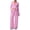 Pink, variant on Hxshgdsn 2 Piece Womens Matching Yoga Set Long Sleeve Side Tie Top Wide Leg Drawstring Pants Sets with Pockets（Yellow/XL）
