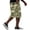 Army Green, variant on Cargo Shorts for Men Drawstring Elastic Waist Camouflage Shorts Summer Loose Causal Shorts with Multi-Pockets, 4XL