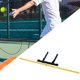thumbnail image 1 of Asistente de backswing compacto de tenis, trayectoria de swing reducida, multiusos, profesional para parque, patio, auxiliar, varilla de PVC, 1 of 8